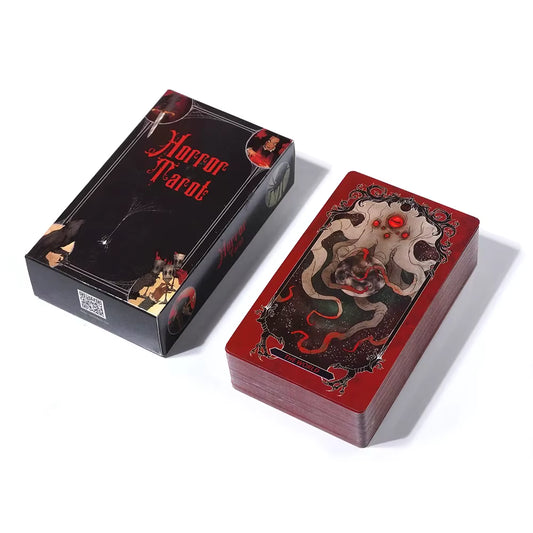 Horror Tarot: A Haunting 78-Card Deck of Classic Frights