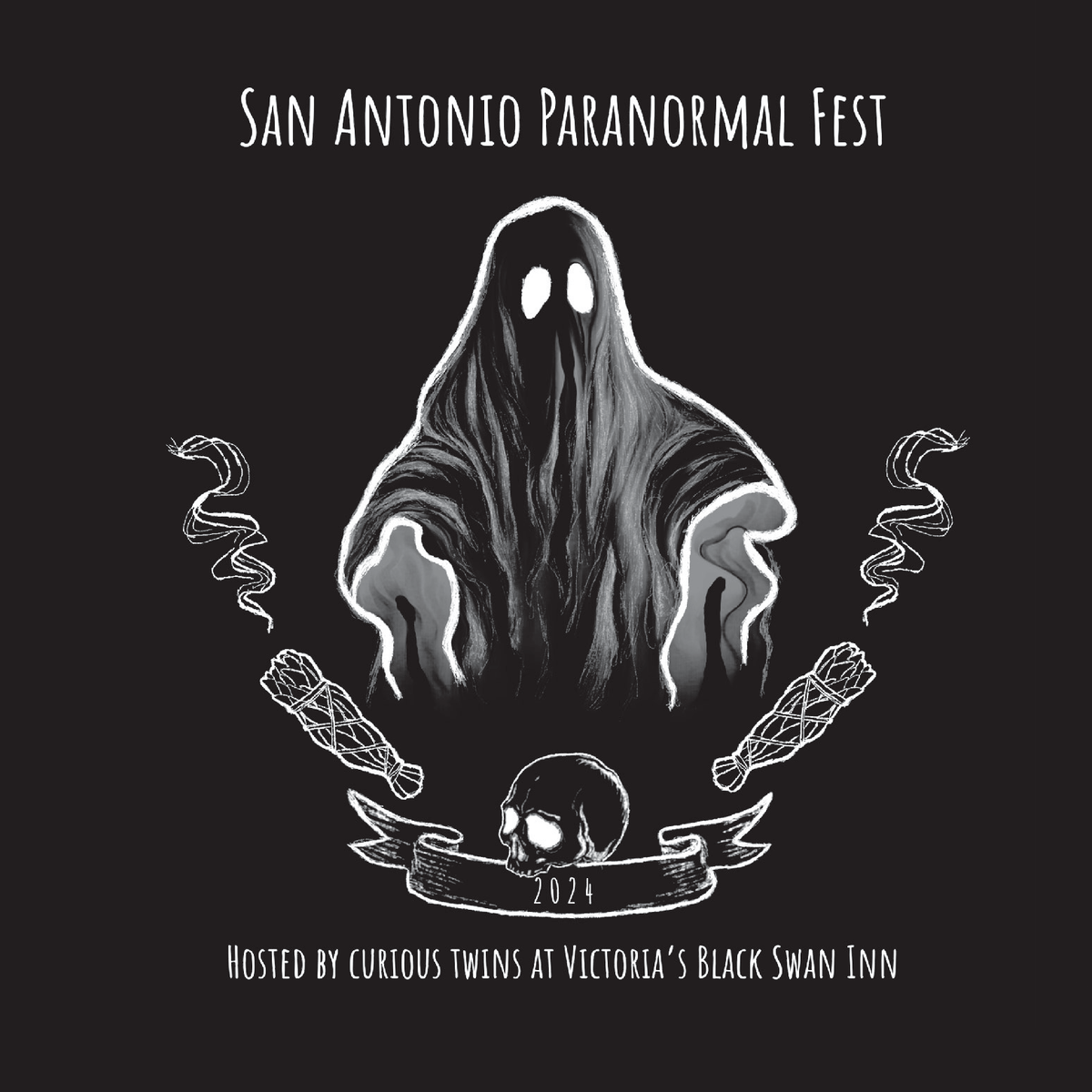 Exclusive 2024 San Antonio Paranormal Fest "Spirit & Sage" T-Shirt