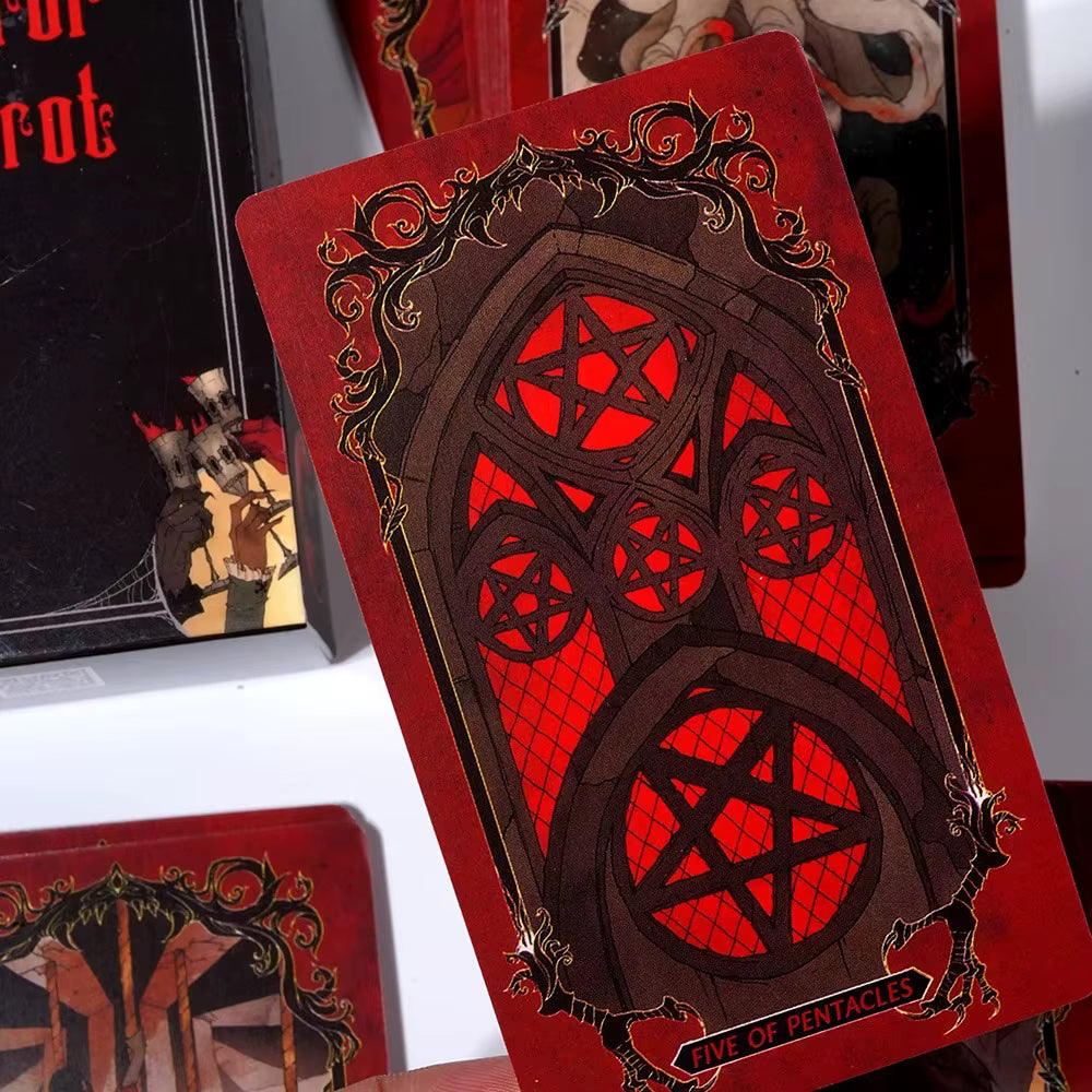 Horror Tarot: A Haunting 78-Card Deck of Classic Frights