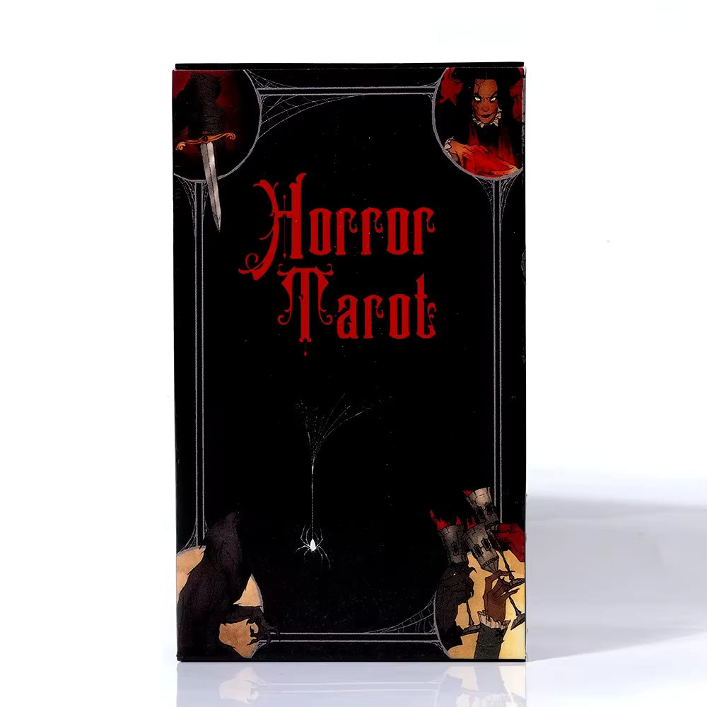 Horror Tarot: A Haunting 78-Card Deck of Classic Frights