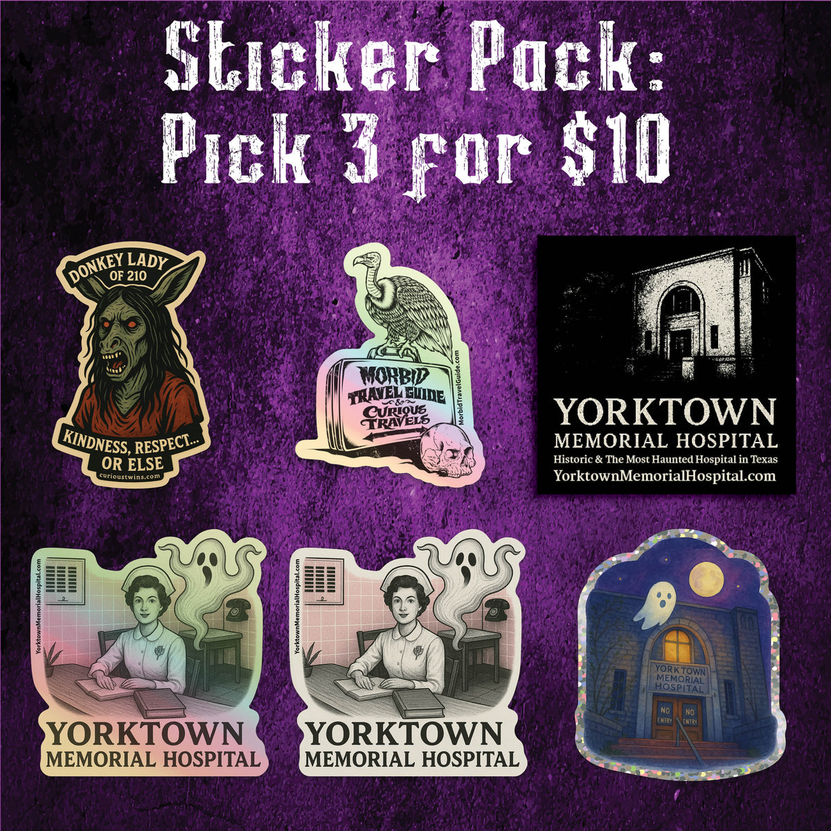Sticker Pack - 3 for $10
