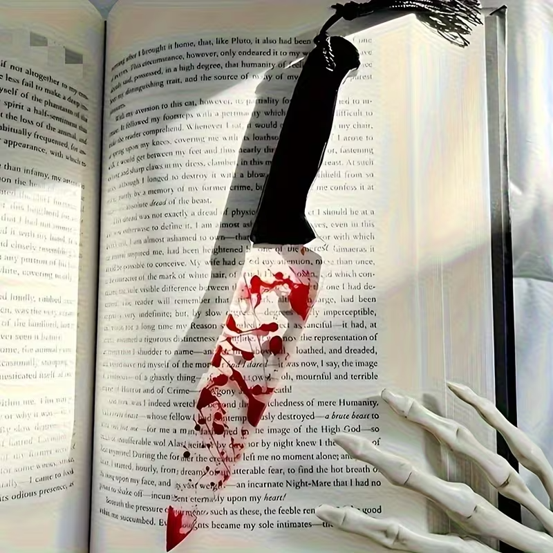 Bloody Knife Acrylic Bookmark