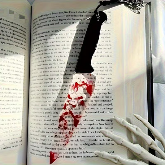 Bloody Knife Acrylic Bookmark